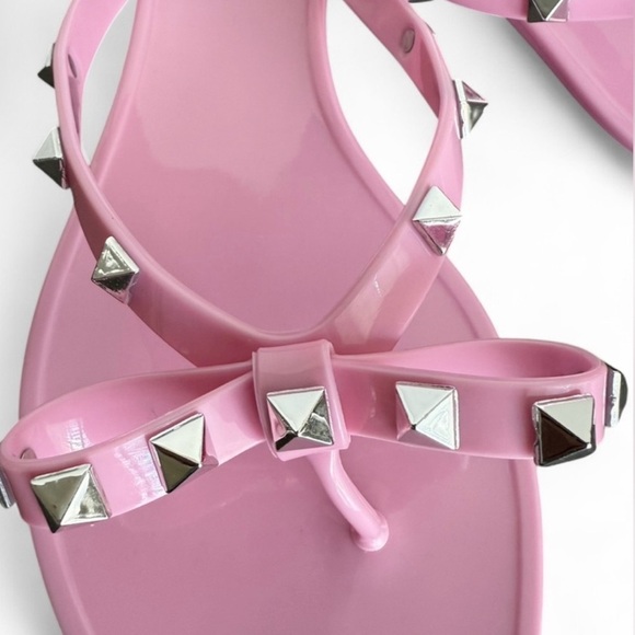 NWT Dolce Vita Pink Studded Sandals - Picture 2 of 9